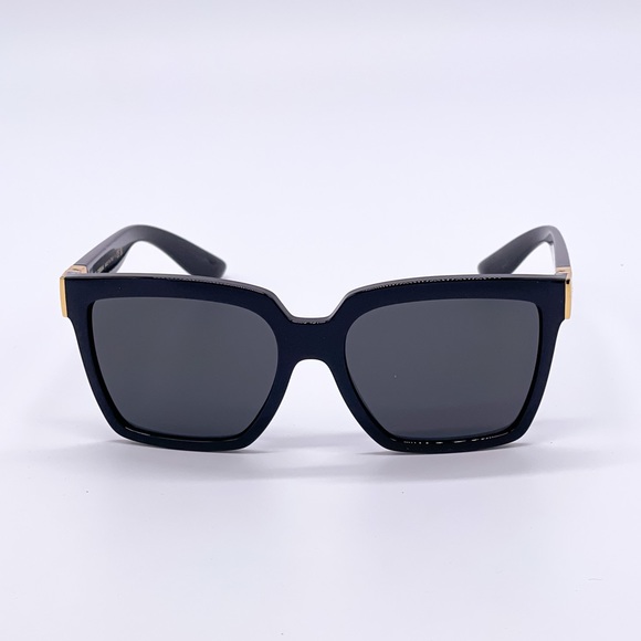 NEW DG6165 501/87 WOMEN’S SUNGLASSES DOLCE&GABBANA DG 6165 BLACK - Picture 2 of 11